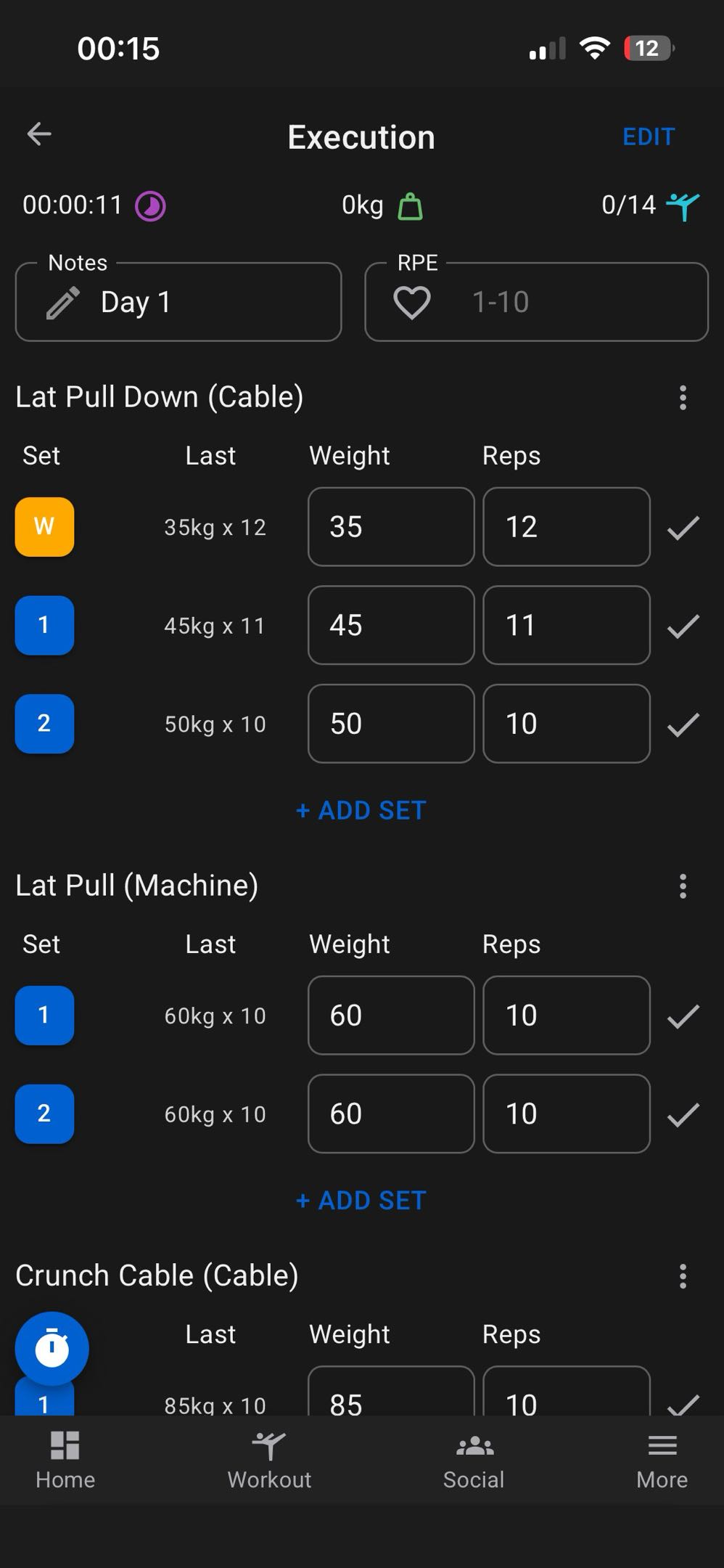 Workout